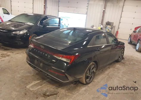 2024 Hyundai Elantra Hybrid Limited from USA, damaged, VIN KMHLN4DJXRU109320